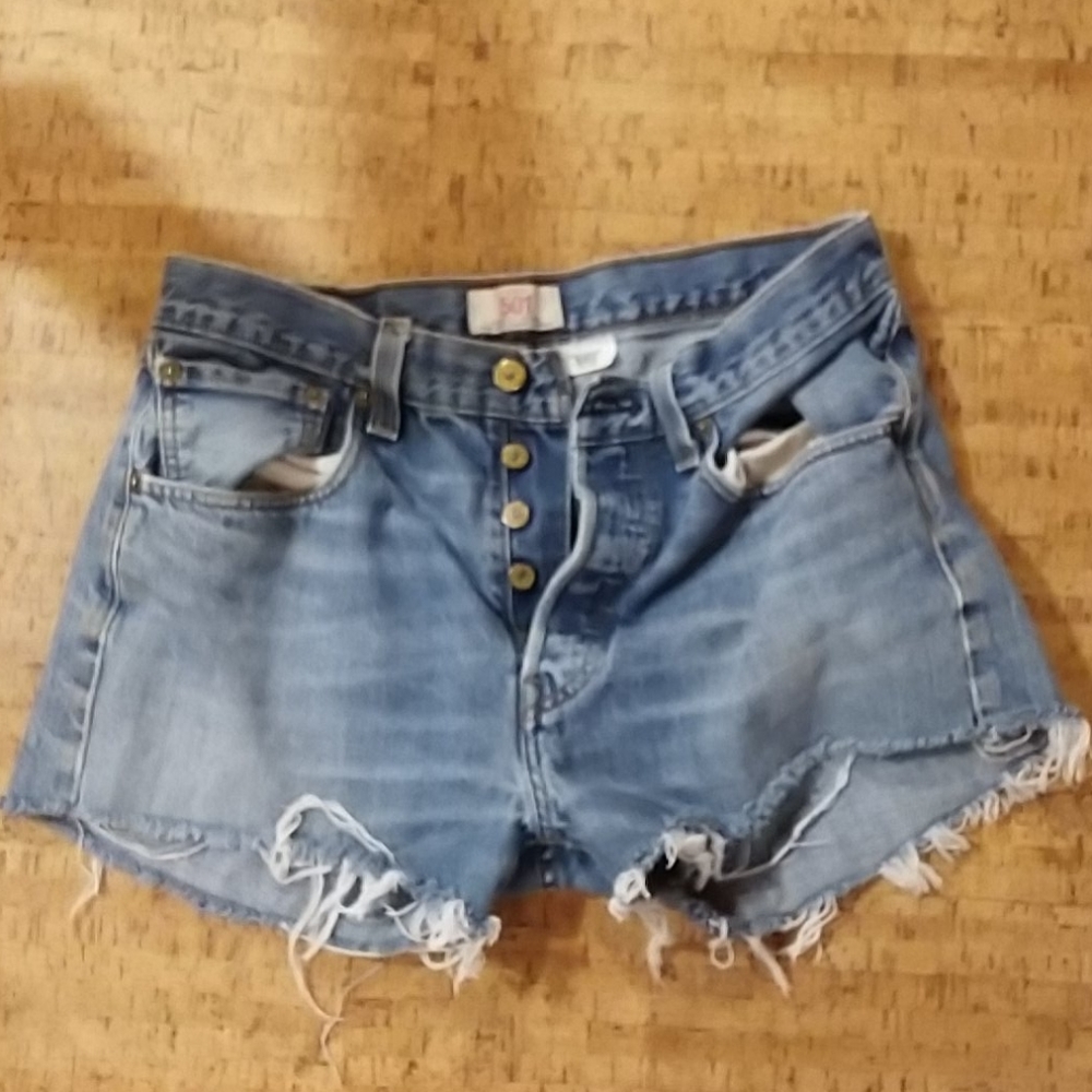 Vintage 501 Levi cutoff's